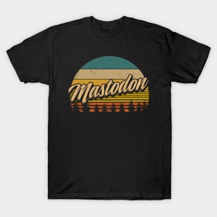 Mastodon Quotes Name Lovely Styles Vintage 70s 80s 90s T-Shirt